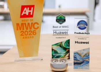 HUAWEI Watch GT Runner 2 e FreeBuds Pro 5 brillano