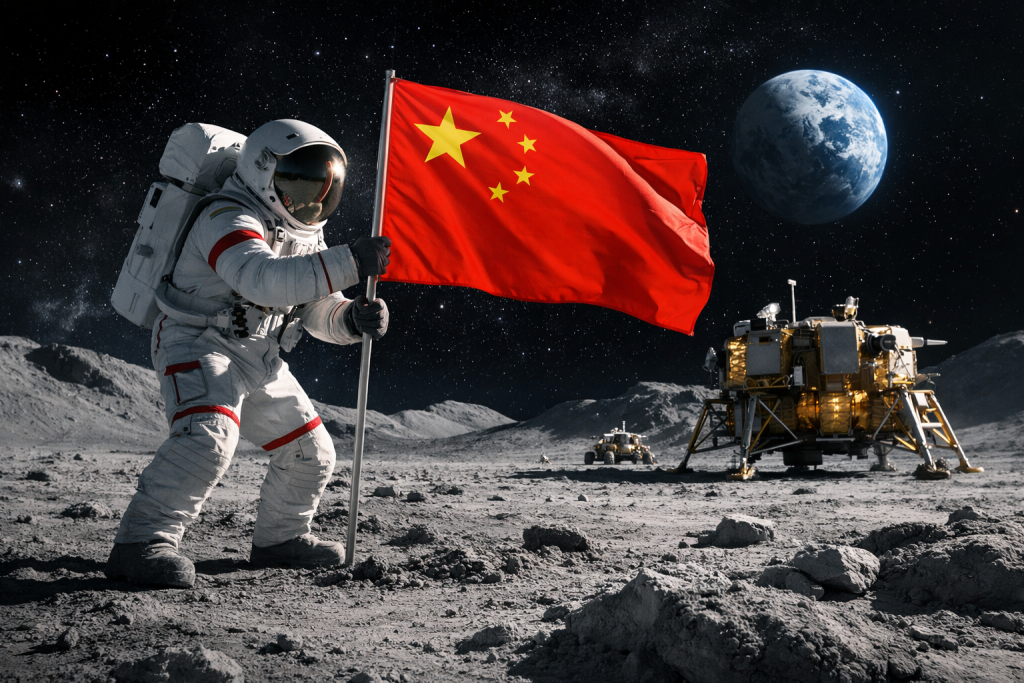 Missione lunare Cina: scelto un sito chiave