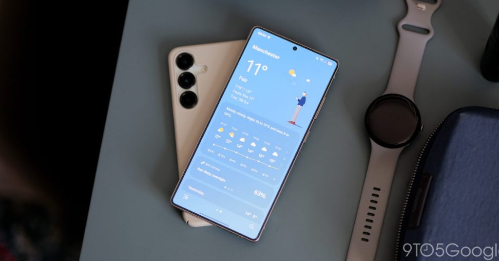 One UI 8: in arrivo una nuova app Meteo con animazioni 3D