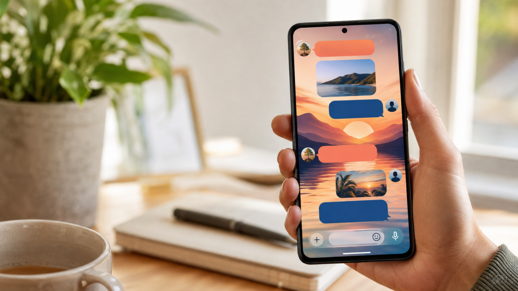 Temi chat su Google Messaggi: sfondi e colori per tutti