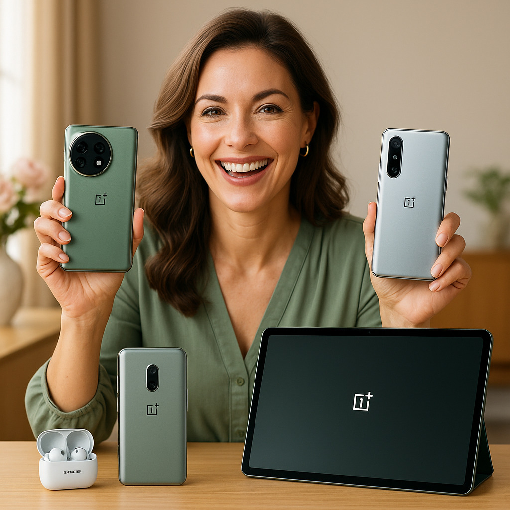 OnePlus Gift Guide 2025: idee tech per sorprendere la mamma moderna