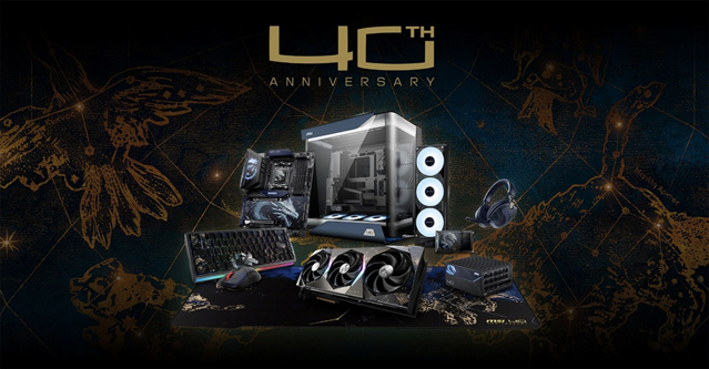 MSI DRACO EPIC EDITION celebra 40 anni di gaming