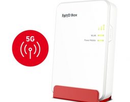 Scopri FRITZ!Box 6860 5G, il router mobile con tecnologia 5G, Wi-Fi 6 e funzionalità avanzate per casa e ufficio.
