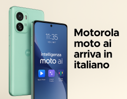Motorola moto ai arriva in italiano e altre lingue