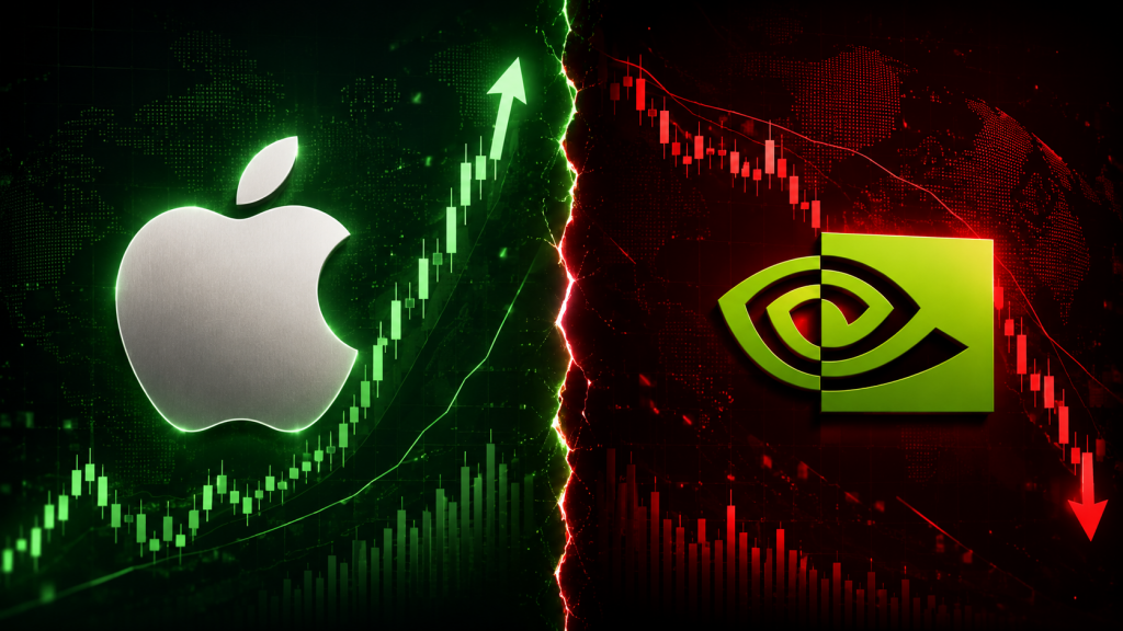 Apple supera Nvidia: nuovo record in Borsa
