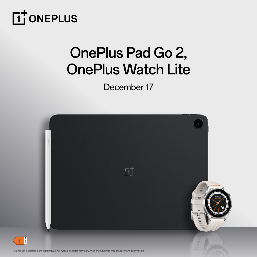 OnePlus Pad Go 2 e Watch Lite ufficiali