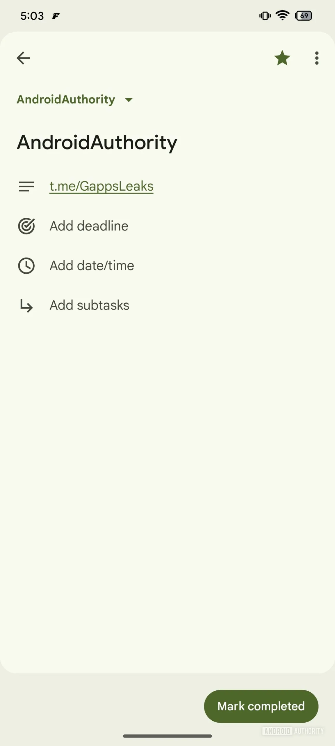 Google Tasks: in arrivo la funzione scadenze tanto attesa
