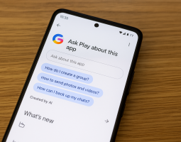 Google integra Gemini nel Play Store con "Chiedi a Play"