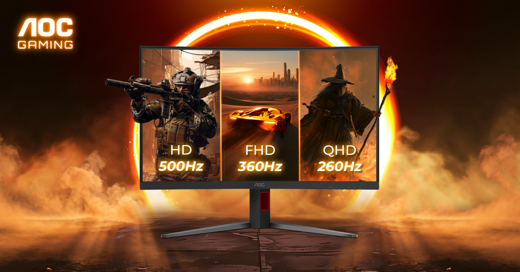 AOC GAMING CQ32G4ZA inaugura il Triple Refresh Rate