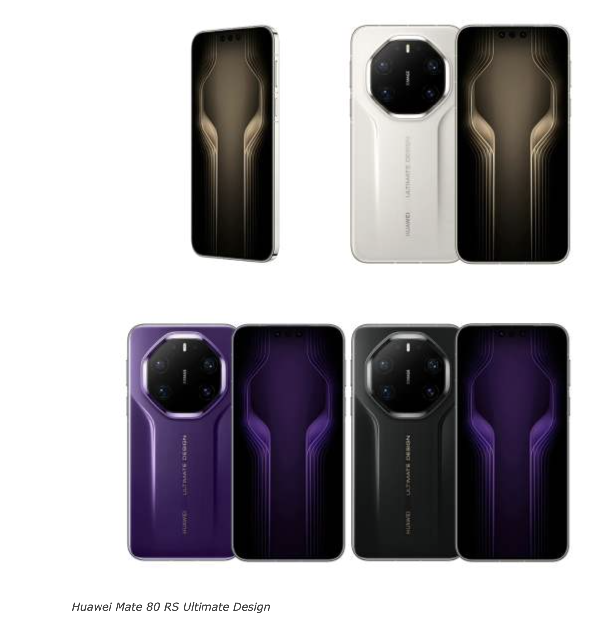 Huawei Mate 80: prime immagini e nuovo design dual-ring