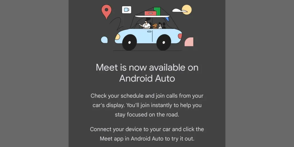 Google Meet Android Auto: ecco tutte le novità