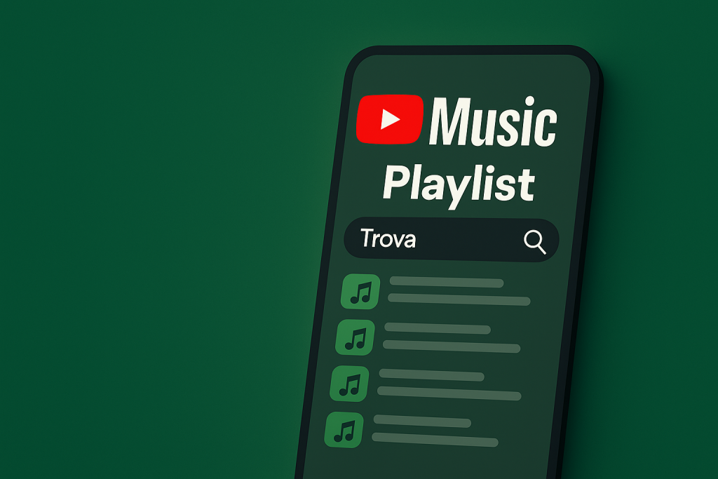 YouTube Music migliora la gestione delle playlist