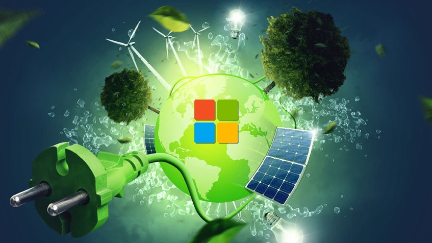 Microsoft 100% energia rinnovabile: obiettivo centrato