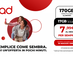 iliad TOP 170 PLUS: 170 GB a 7,99 euro e 17GB in Europa