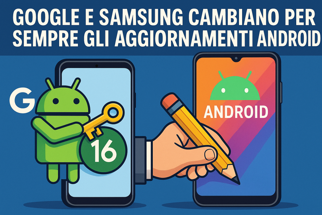 Google e Samsung cambiano per sempre gli aggiornamenti Android