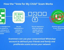 Truffa “Vota per mio figlio” su WhatsApp