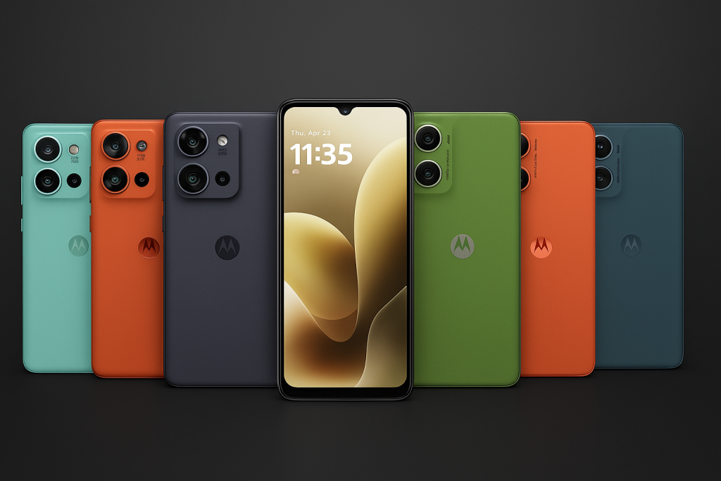 Motorola annuncia edge 60 neo, moto g06, g06 power e la collezione brillante con Swarovski
