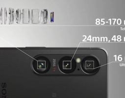 Sony Xperia 1 VII con sensori Exmor T su tutte le fotocamere