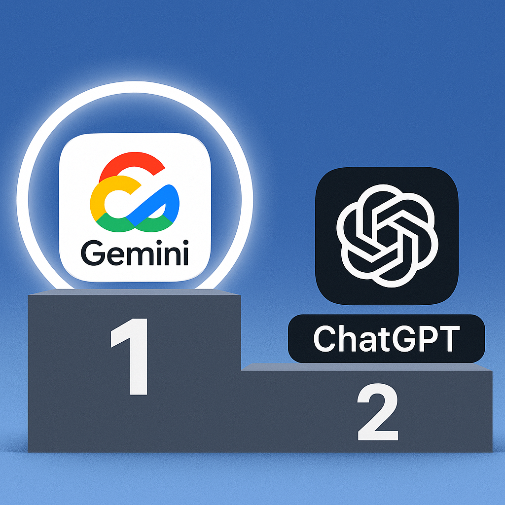 Gemini supera ChatGPT
