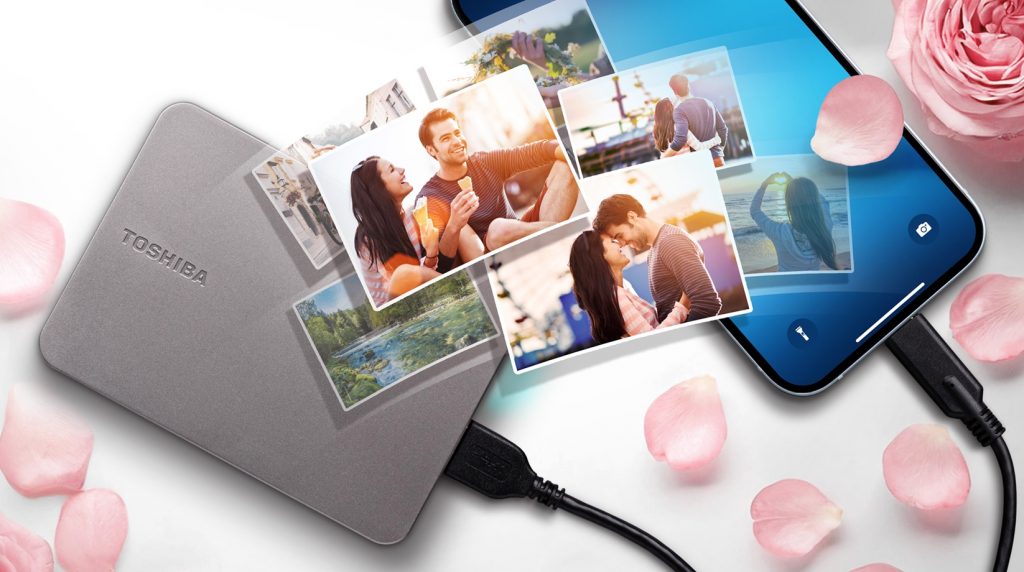 Canvio Flex di Toshiba: il regalo perfetto per San Valentino