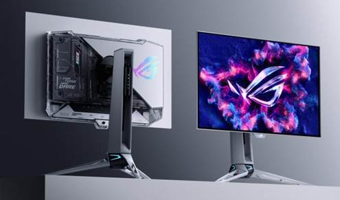 Monitor OLED ROG: ASUS lancia due 27" QHD con Tandem OLED