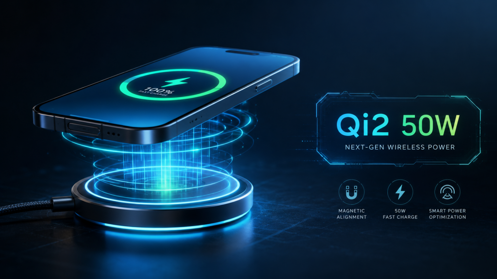 Qi2 50W: la ricarica wireless potrebbe diventare più veloce