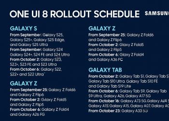 Samsung svela il calendario ufficiale del rollout di One UI 8