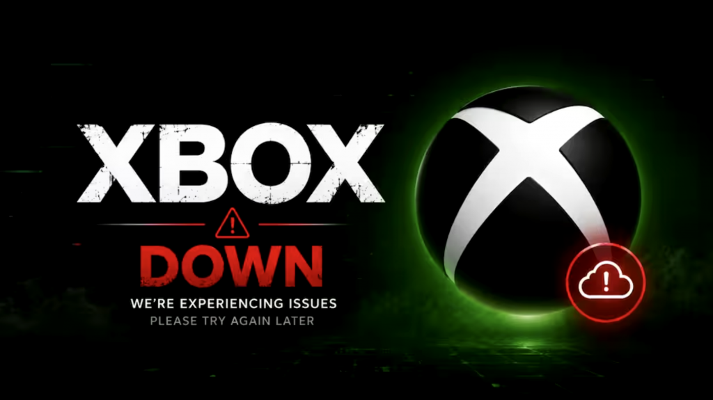 Xbox down: giochi bloccati e multiplayer irraggiungibile