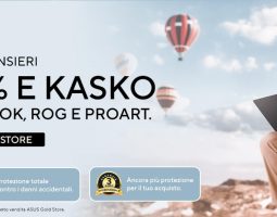 ASUS Gold Store: promo Tasso Zero e Kasko