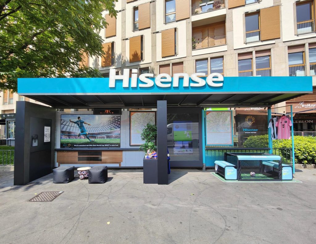 Hisense lancia “Vivi il Momento”: tecnologia e calcio protagonisti della FIFA Club World Cup 2025
