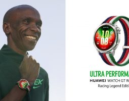 Eliud Kipchoge presenta HUAWEI WATCH GT Runner 2 Racing Legend Edition