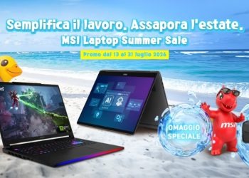 MSI Summer Sales celebra i 40 anni con bundle omaggio