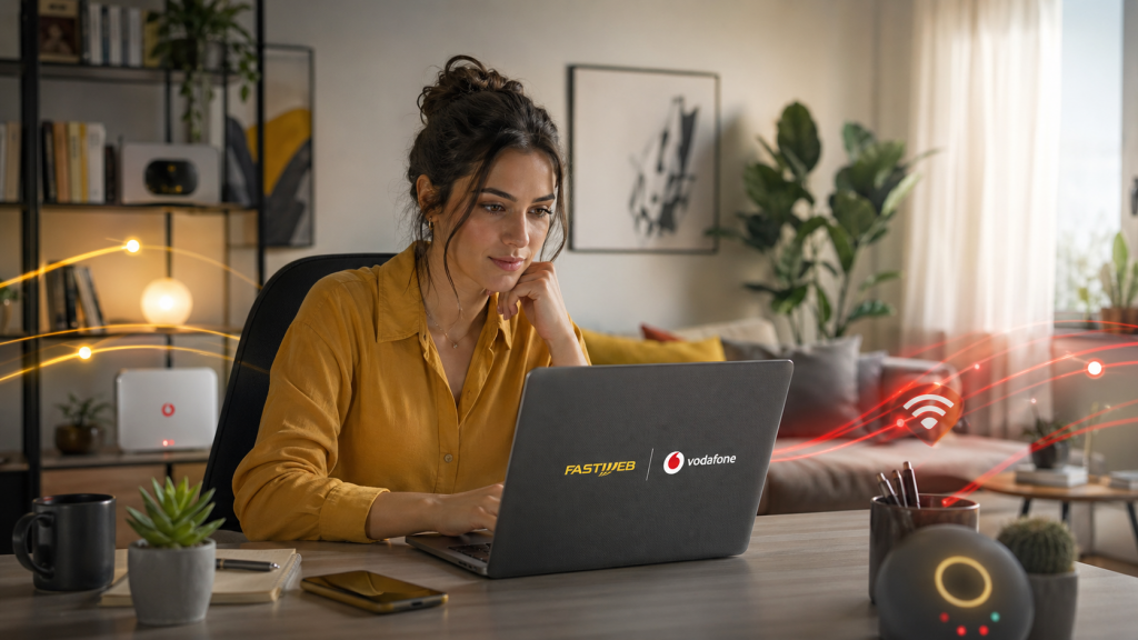 Fastweb + Vodafone armonizza smart working e settimana corta