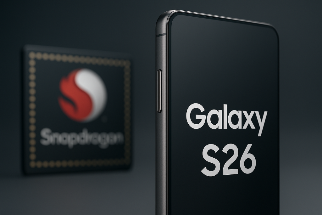 Qualcomm fornirà chip al 75 % della serie Samsung Galaxy S26