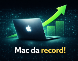 Mac record: Apple firma un nuovo debutto