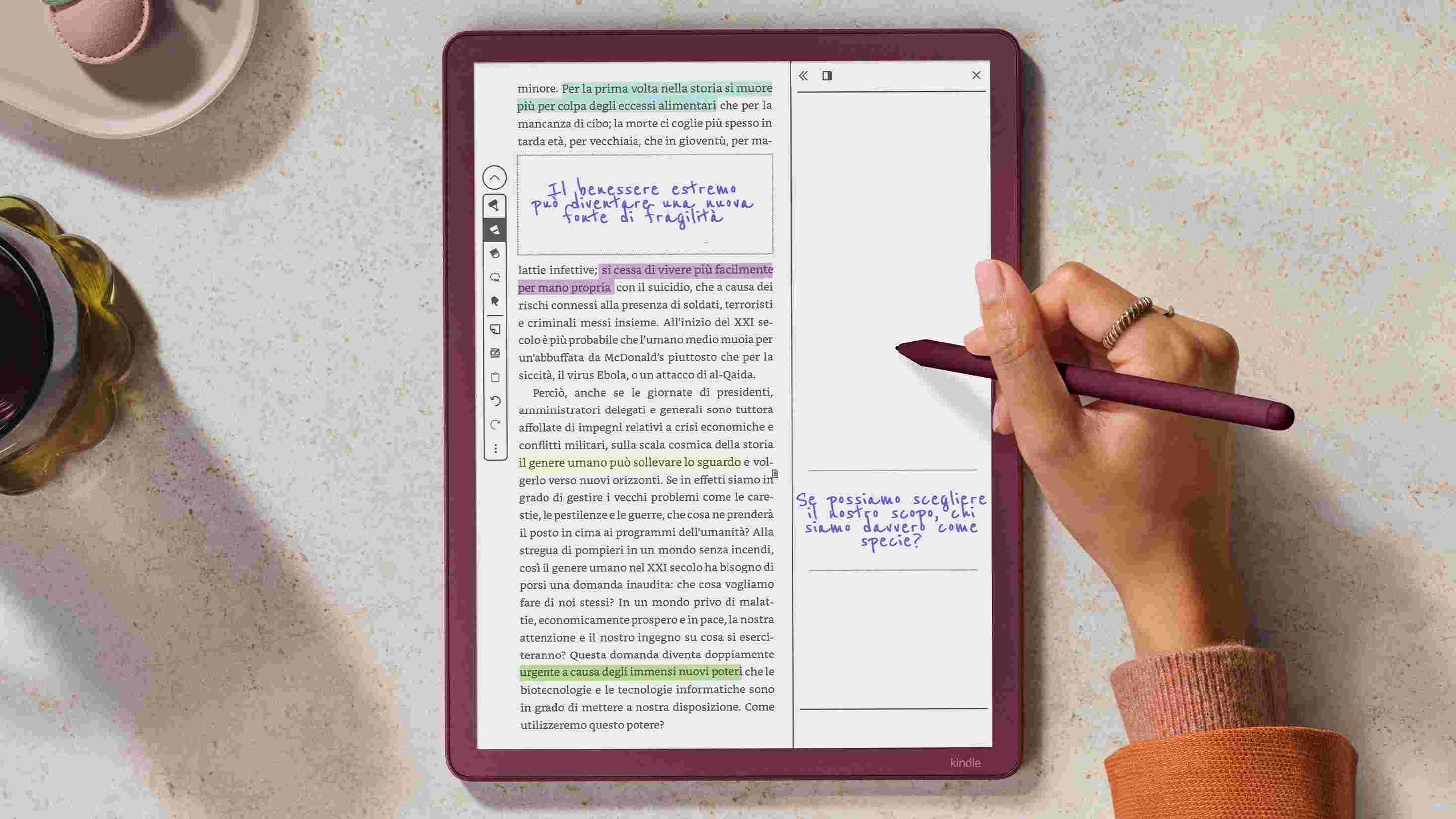 Kindle Scribe Colorsoft arriva finalmente in Italia