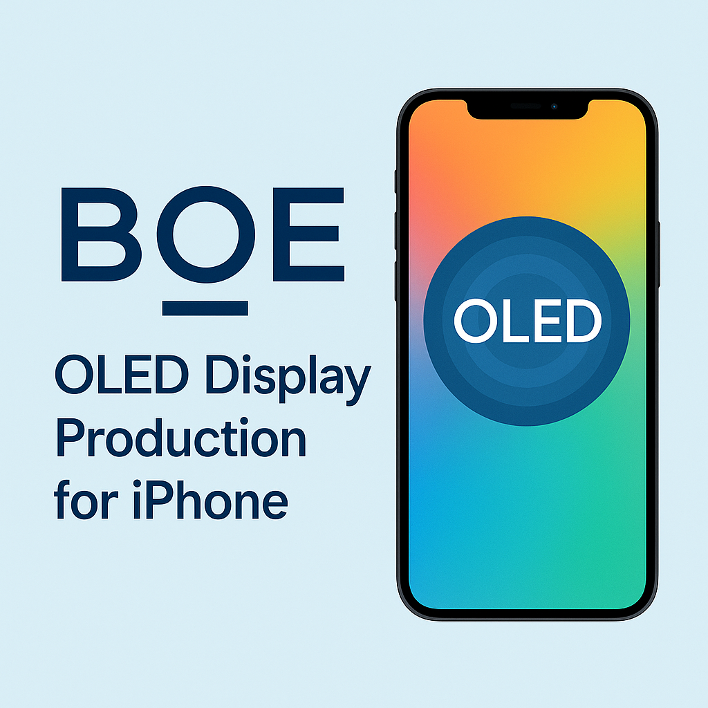 BOE e la sua nuova posizione nella catena di approvvigionamento di Apple