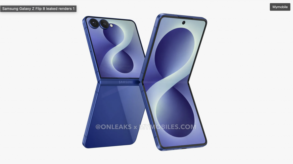 Galaxy Z Flip 8 si mostra nei render, ma cambia poco