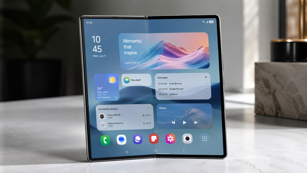 Samsung One UI 9.5 cambia look e arriva nel 2027