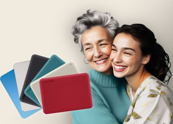 Toshiba Canvio: hard disk colorati per la festa della mamma