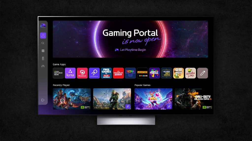 LG Gaming Portal arriva sui dispositivi WebOS