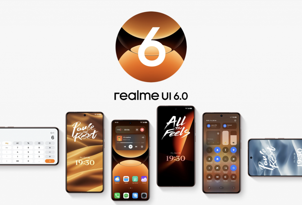 Realme UI 6.0 disponibile per GT 6 e 12 Pro: tutte le novità