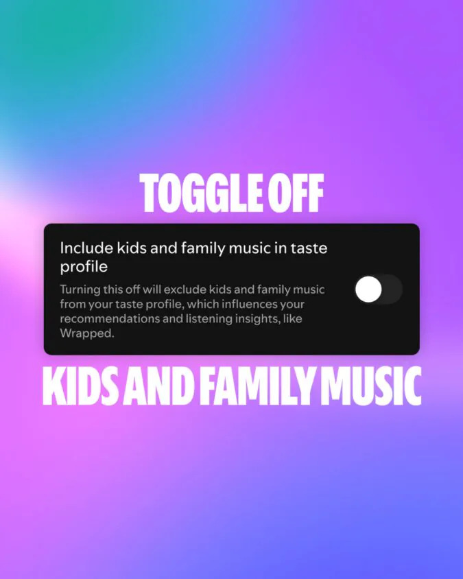 Spotify introduce un nuovo controllo per genitori e famiglie