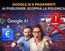 Google AI e pagamenti ai publisher: scoppia la polemica