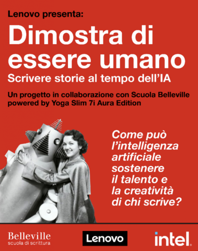 Lenovo e Scuola Belleville lanciano “Dimostra di essere umano”