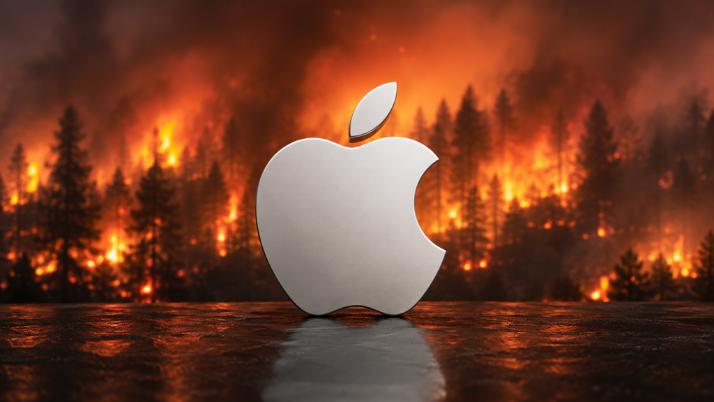 Incendi in Europa: Apple sostiene le comunità colpite