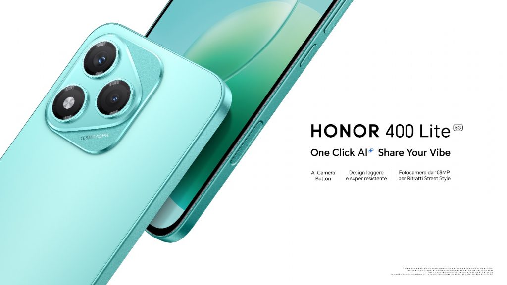 HONOR svela l'innovativo HONOR 400 Lite