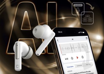 SmartBuds AI di SBS: gli auricolari intelligenti che registrano, trascrivono e traducono per te