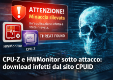 CPU-Z e HWMonitor sotto attacco: download infetti dal sito CPUID