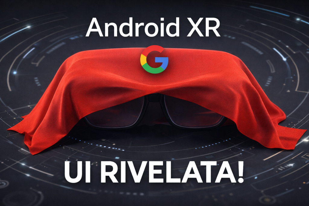 Android XR Glimmer: ecco il design della UI